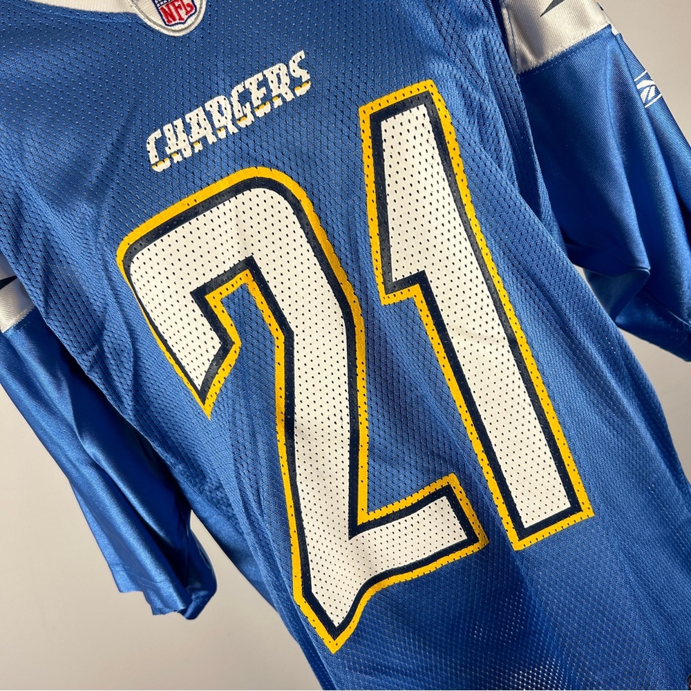 Rare Vintage Chargers Tomlinson Jersey Authentic Reebok L - Picture 4 of 11
